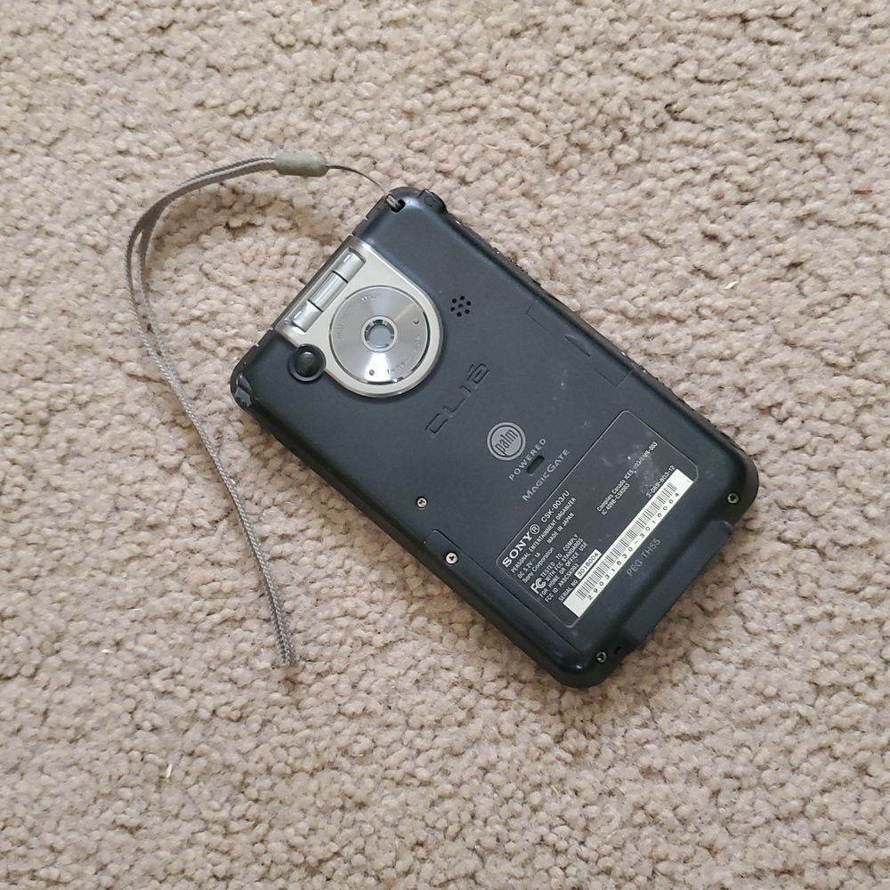Vintage Sony CLIÉ PEG-UX50 PDA – Fully Functional!